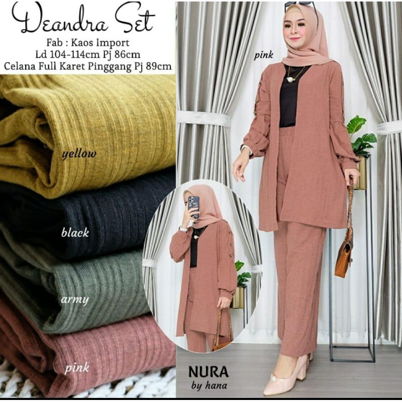 deandra set by nura by hana