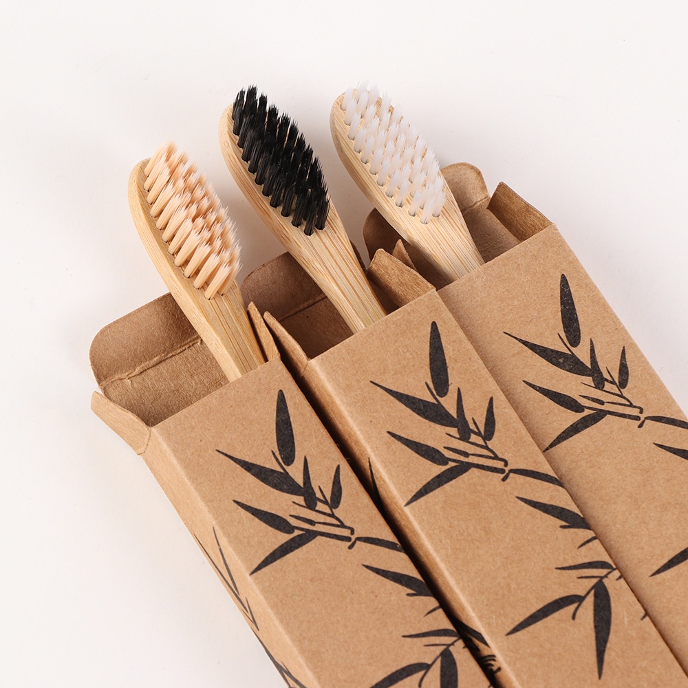 Sikat Gigi Bambu Dewasa / Bamboo Toothbrush