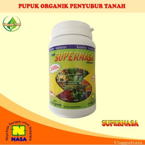 Pupuk Organik Super Nasa 250cc / Pupuk Asli Nasa / Produk Original Nasa 100%