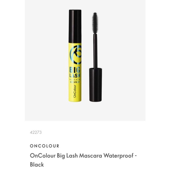 ONCOLOUR BIG LASH MASCARA WATERPROOF BLACK / ONCOLOUR LASH AND BROW BOOSTER / PENJEPIT BULU MATA / EYE LASH CURLER / EYELASH CURLER