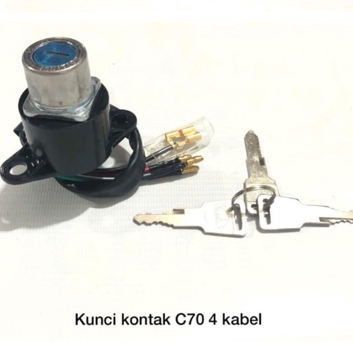 Kunci Kontak Set Honda C70 4Kabel 4 Kabel