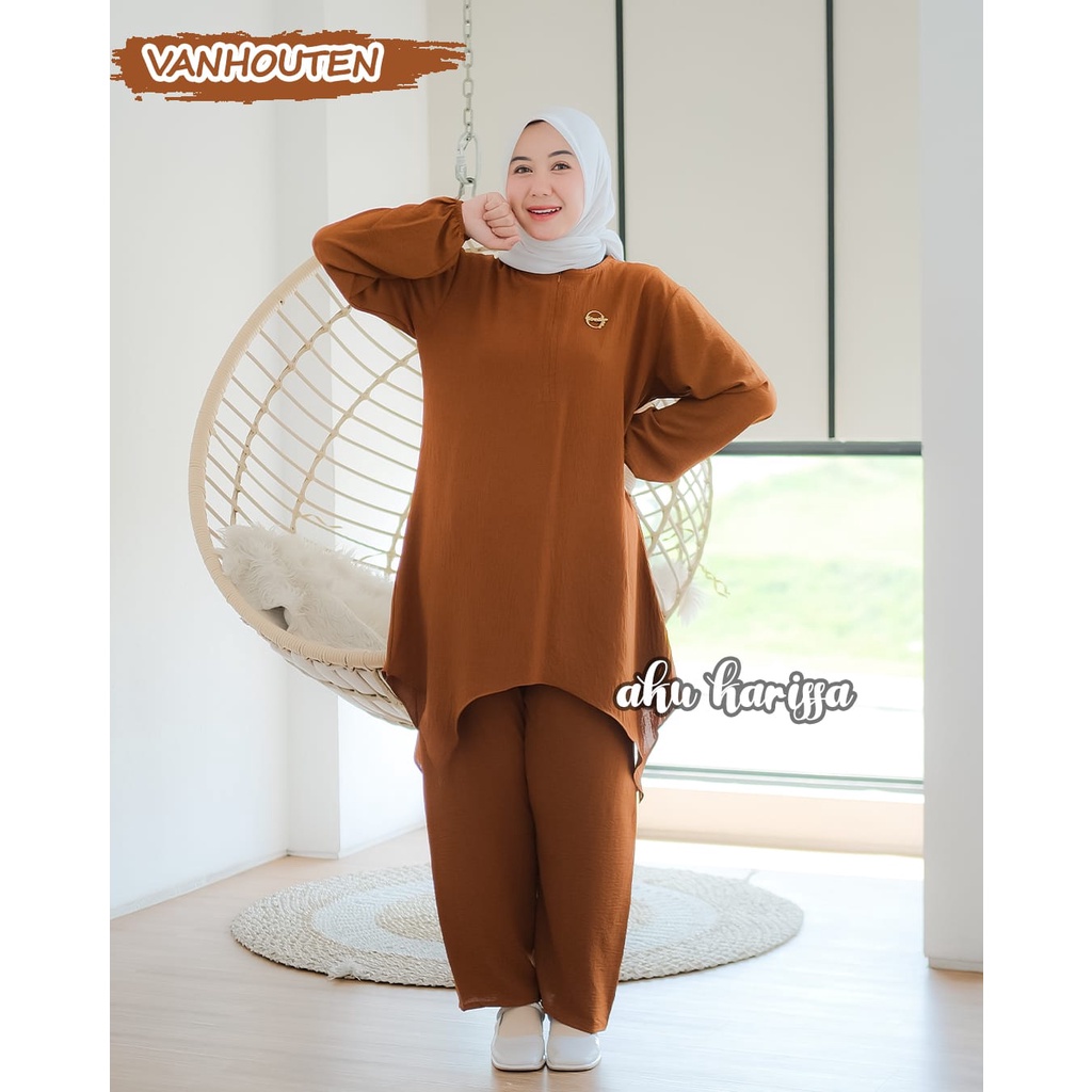 [BARU] KLARITA ONESET ORI AKU KARISSA/SETELAN CELANA WANITA TERBARU AKU KARISSA