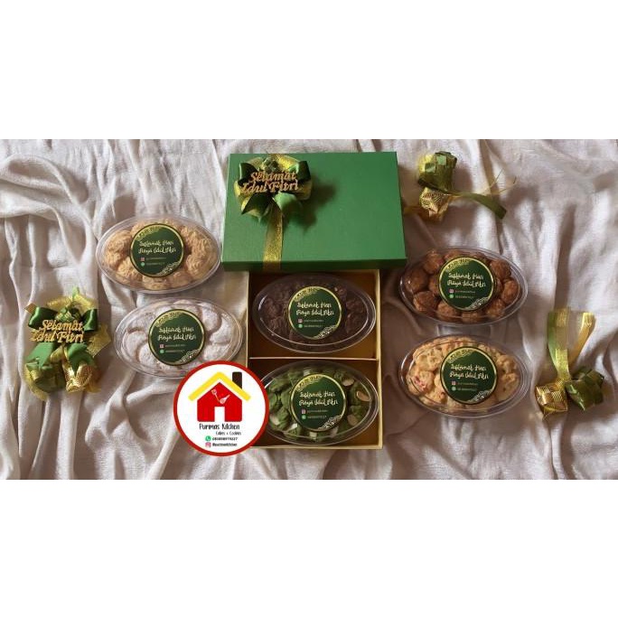 

Hampers Paket C Kue Kering Lebaran Premium Isi 2