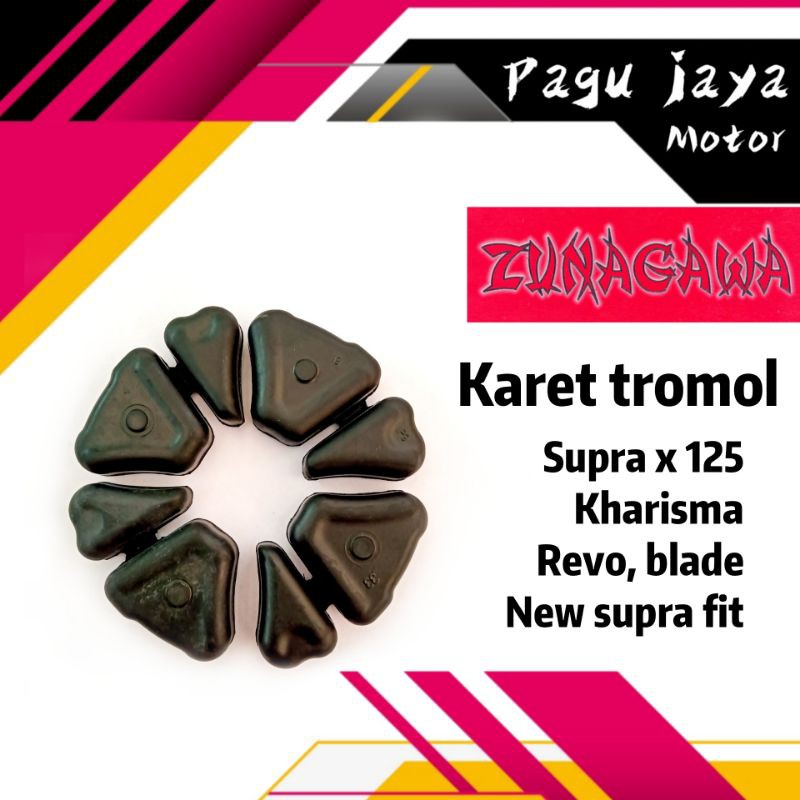 Karet tromol ganjal gear gir belakang KPH kharisma supra x 125 blade revo new supra fit dll