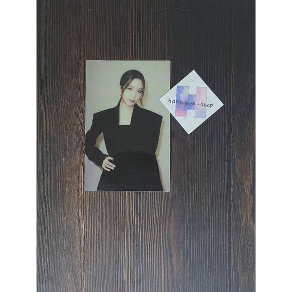Adopsi PC Photocard Blackpink Jisoo Black Dress The Album