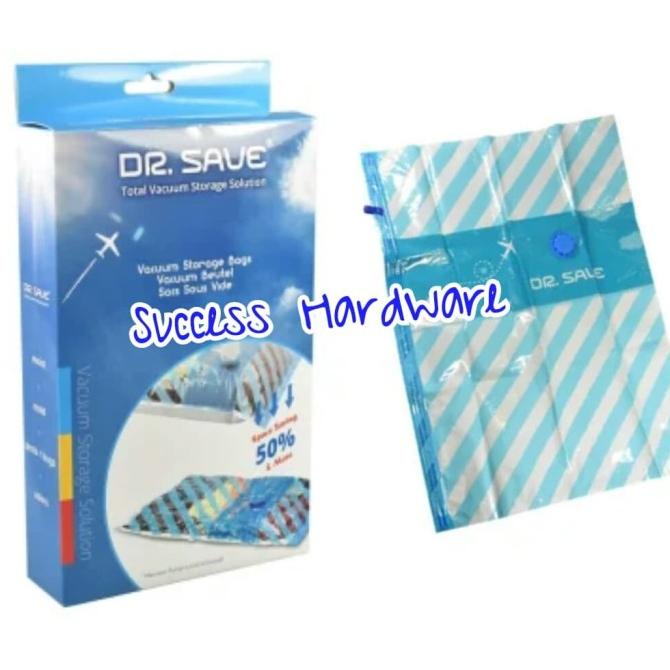 [[COD]] DR SAVE KANTUNG PLASTIK VAKUM 4 PCS / VACUUM BAG SET BERMUTU Kode 718