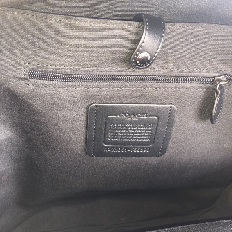 Coach Charles Backpack In Black Signature (F55398)