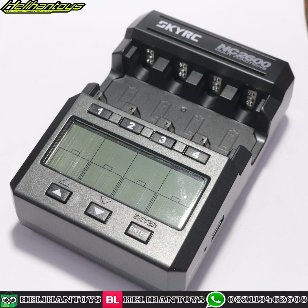 SKYRC NC2600 AA AAA NIMH BATTERY CHARGER BLUETOOTH