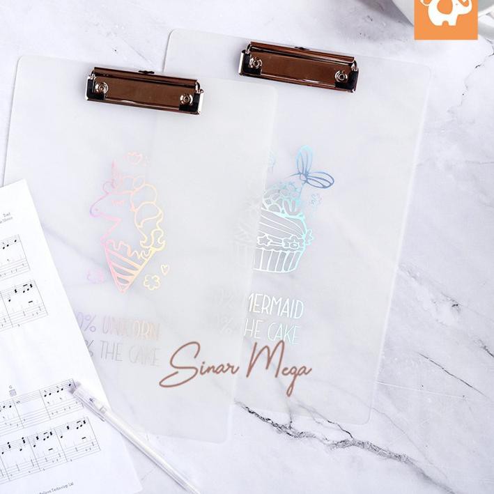 

!Promo Secret Half Document Clipboard A4 / Papan Dada Lucu Unik Murah ค