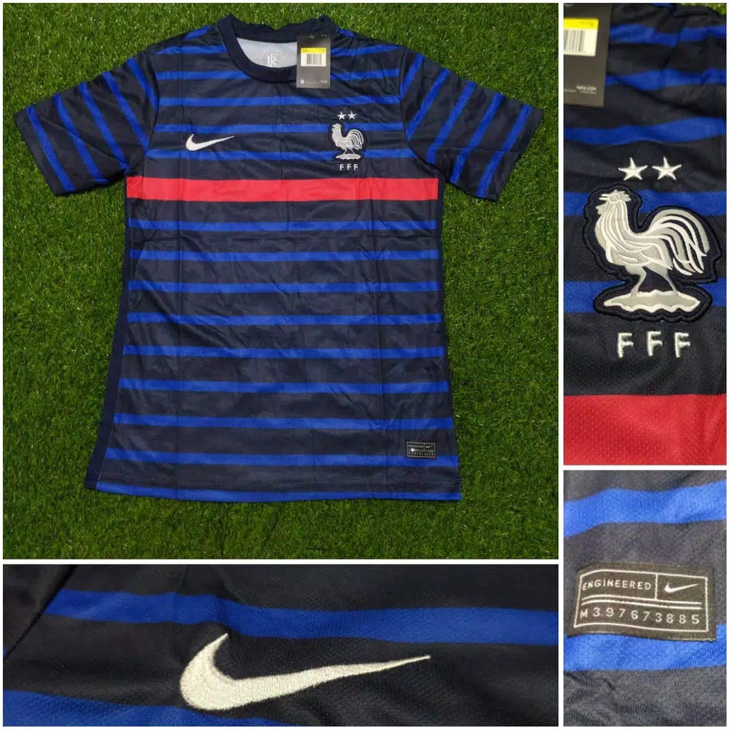 JERSEY PRANCIS GRADE ORI - JERSEY BOLA PRANCIS GRADE ORI - PRANCIS HOME PRANCIS AWAY