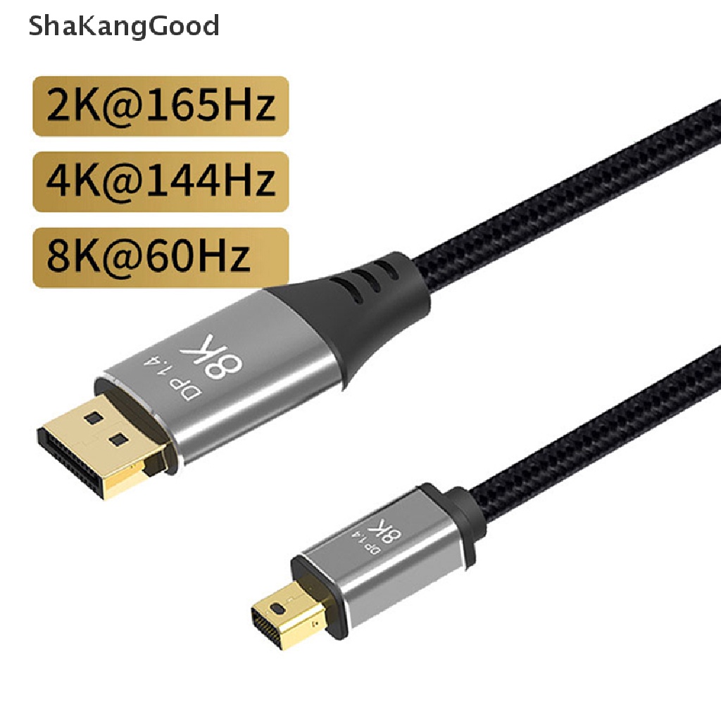 Skid Kabel DP Ke DP 1.4 4K @ 144hz 8K @ 60Hz