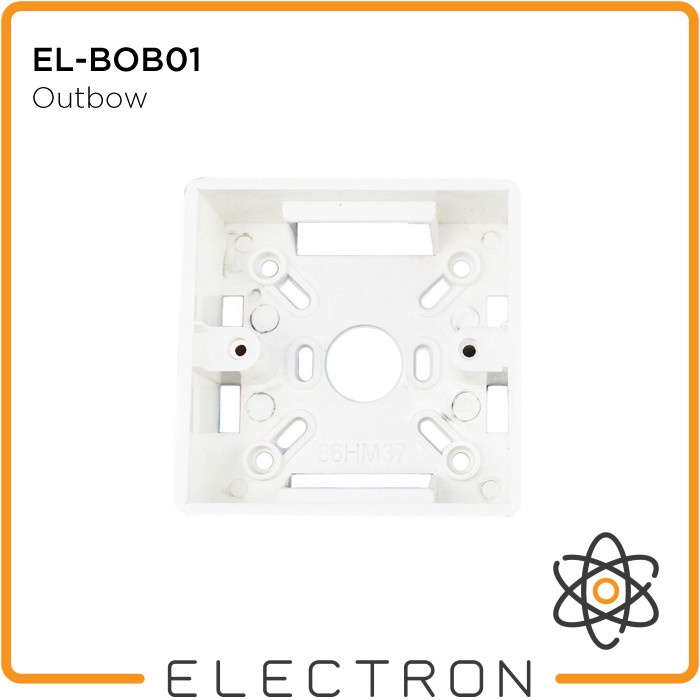 EL-BOB01 Outbow Exit Button Plastik Besar Out Bow Access Switch Box 86