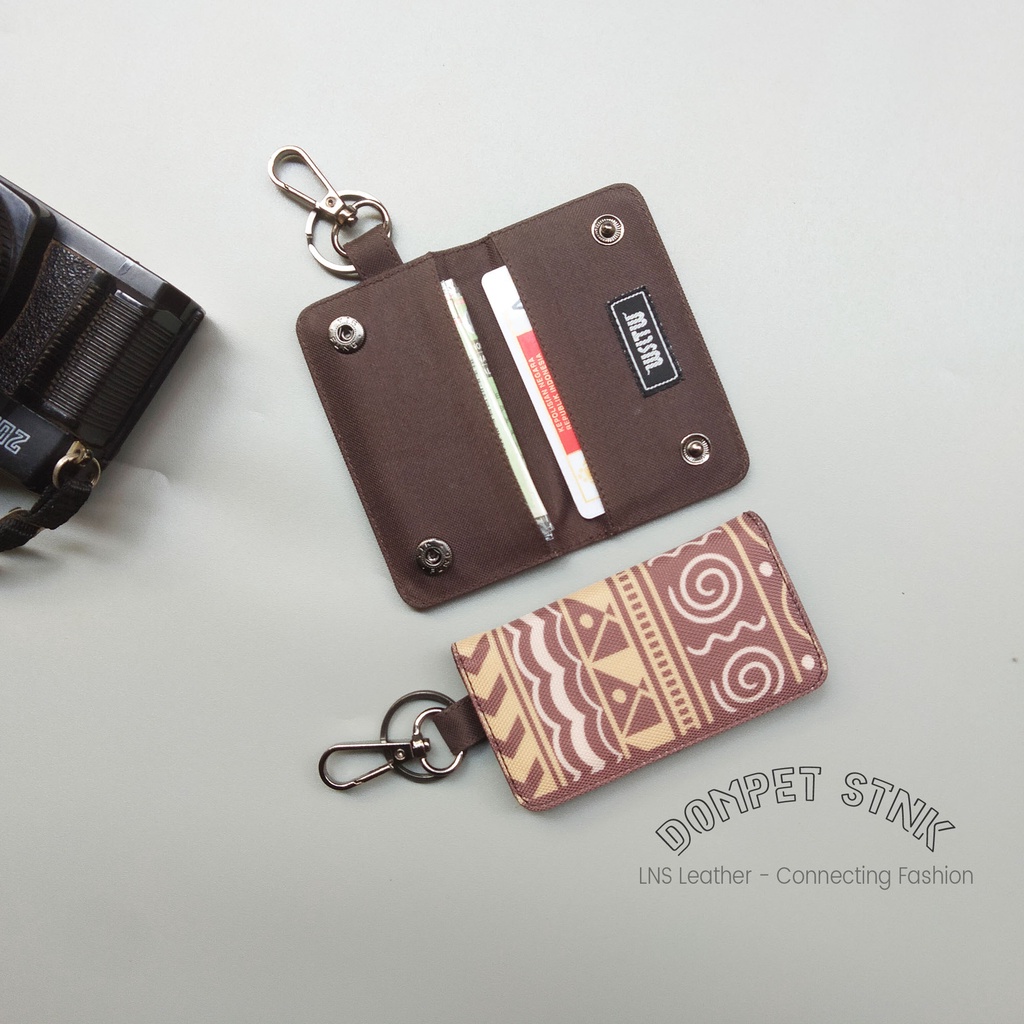 Dompet Stnk Kunci Mobil Gantungan Kunci Lipat Motor Key Wallet - WSGK029