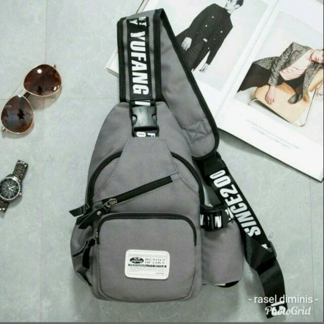 Tas selempang TERBAIK tas punggung pria boys adam waistbag BISA COD