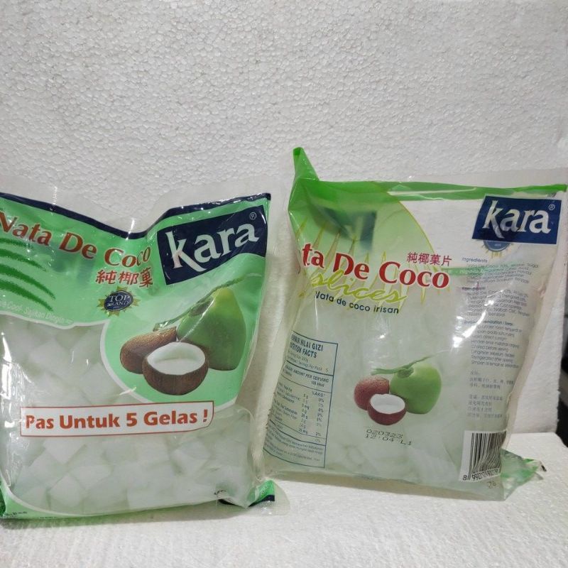 

Nata De Coco kara 1 kg Kotak / Irisan