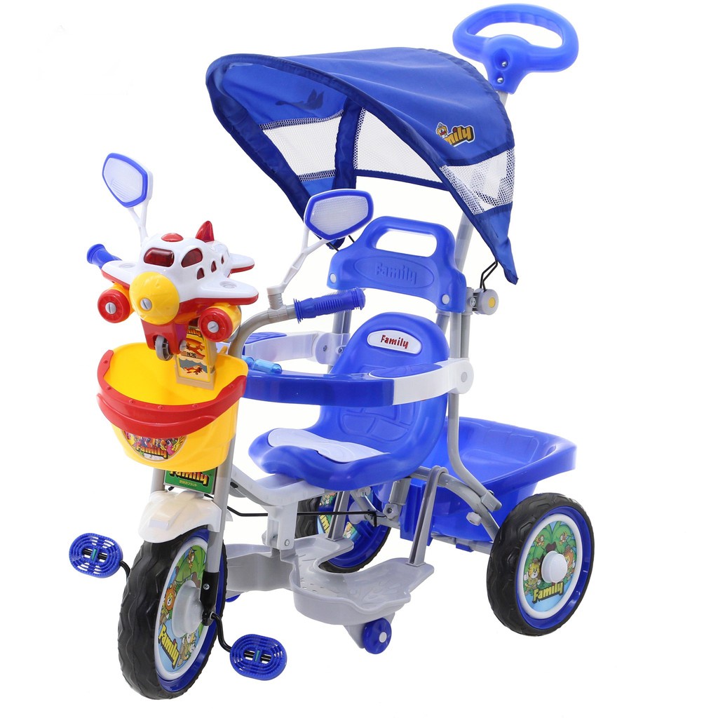 Family Tricycle F-993P T / Sepeda Anak Roda Tiga