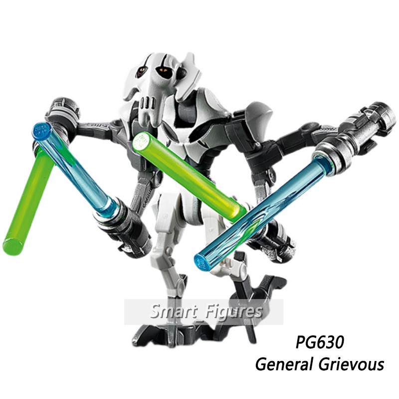 Mainan Action Figure Star Wars Robot Buzz Droid General Grievous Battle Droid IG-88 Untuk Koleksi