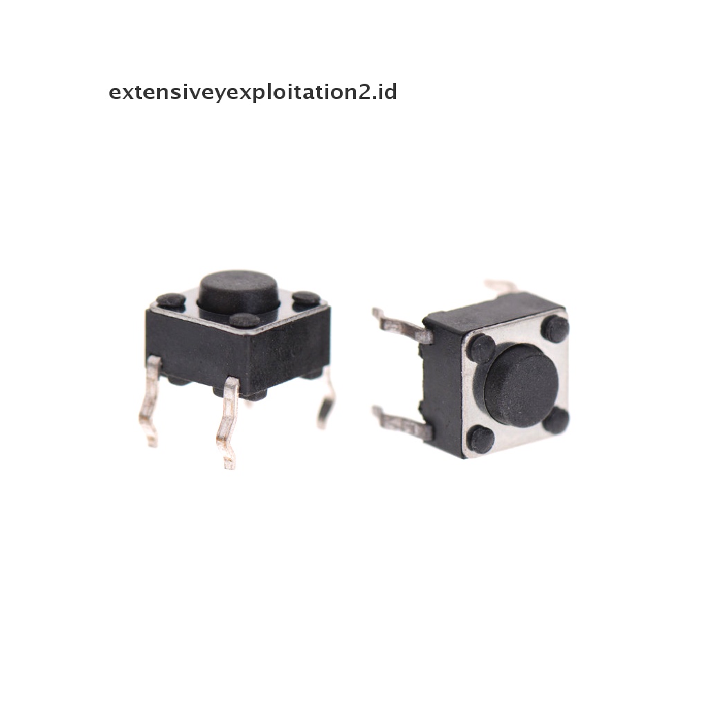 100pcs 6x6 X 4.5mm Panel Momentary Tactile Tactile