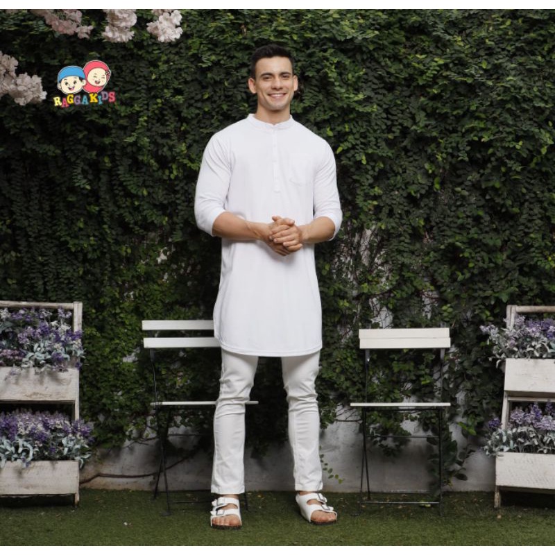 Koko Kaos Dewasa KRD 02 Putih by Raggakids/Raggakids Couple Set Family Putih