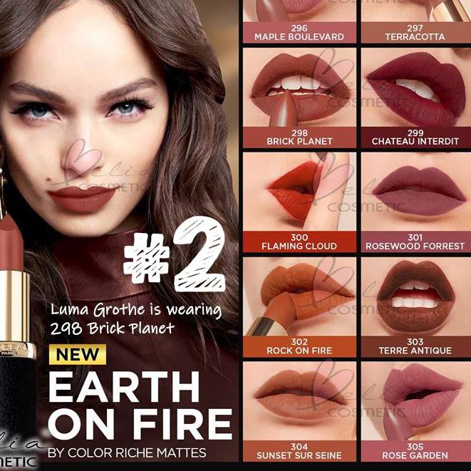 DT87 ® ❤ BELIA ❤ L'Oreal #2 Color Riche Matte Lipstick | lipstik mate loreal colour rich link ( Part