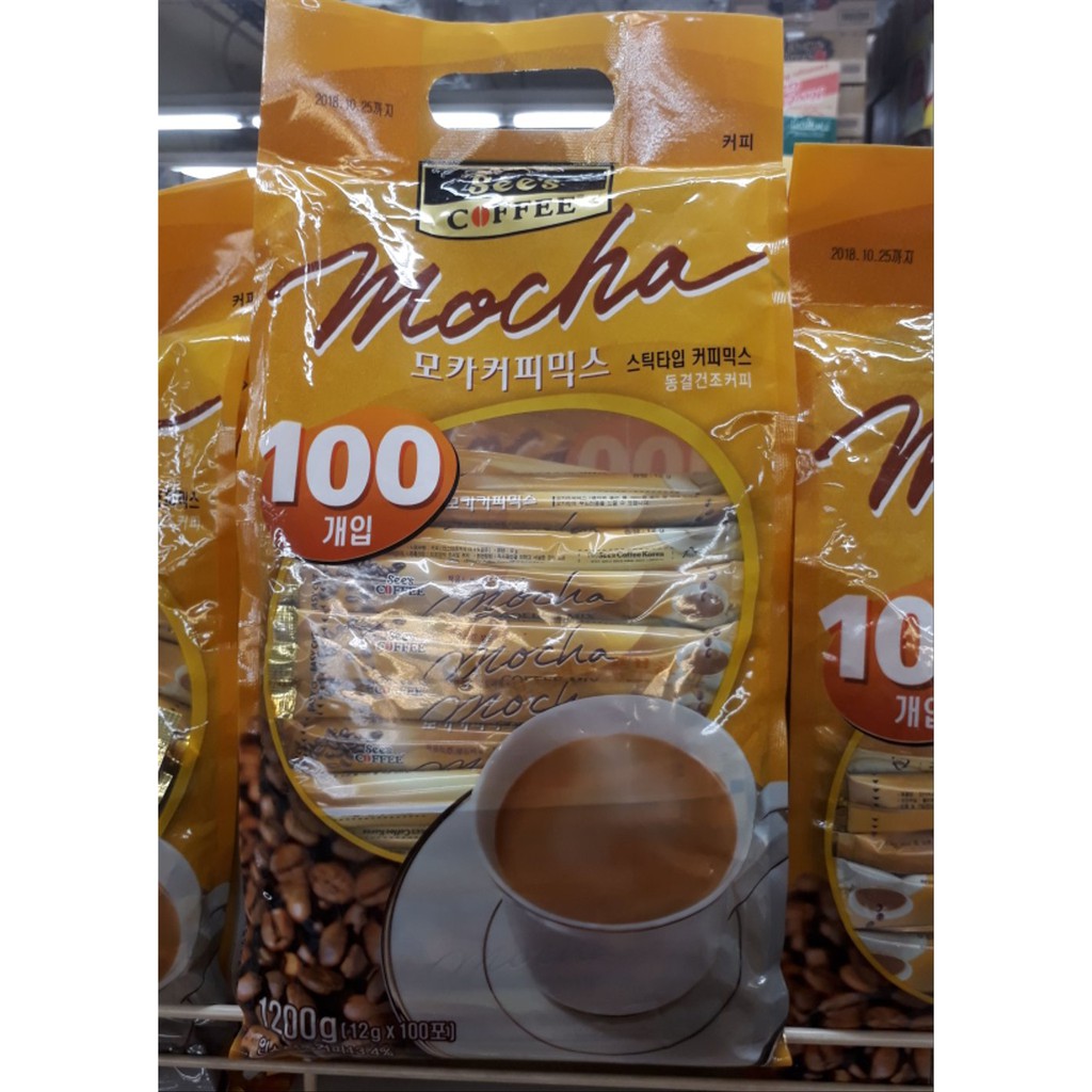 

See s Coffee Mocha Coffee Mix Kopi Korea Korean Coffee 100pcs Terbaik