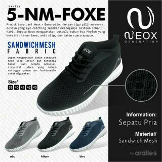  Sepatu  pria  Foxe Neox by ardiles generation keren  sneakers 