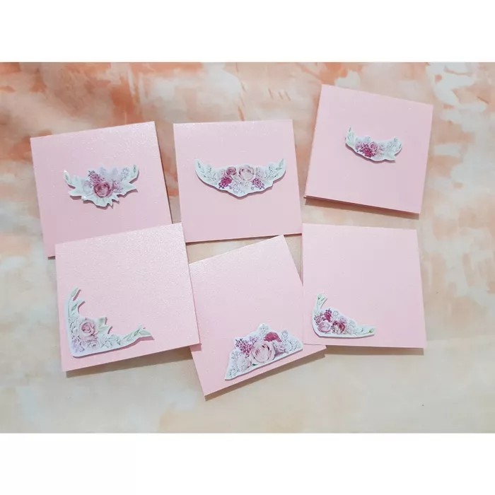 

kartu dan amplop kalkir ucapan blank kosong handmade custom murah
