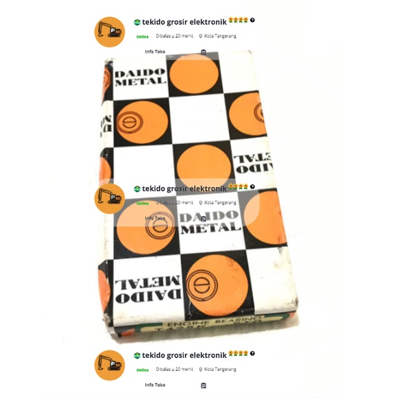 Thrust bearing / metal bulan zx110/zx200/zx210/4BG1/4BD1/6BG1