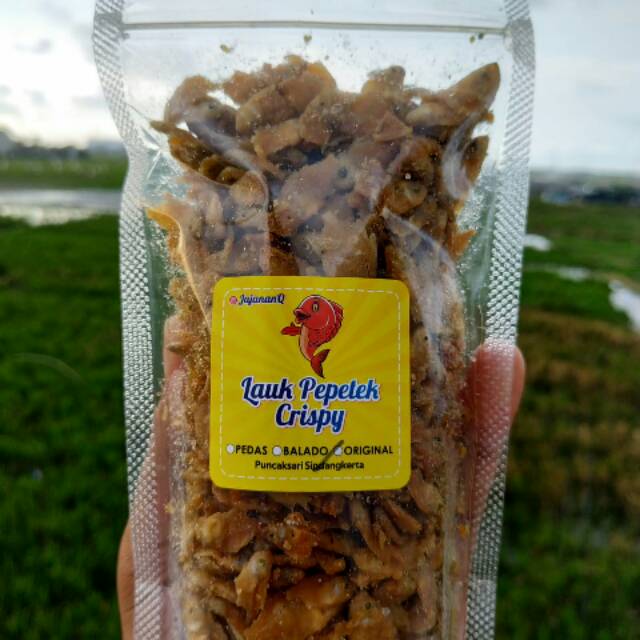Lauk Pepetek Crispy (Baby Fish) Rasa Original