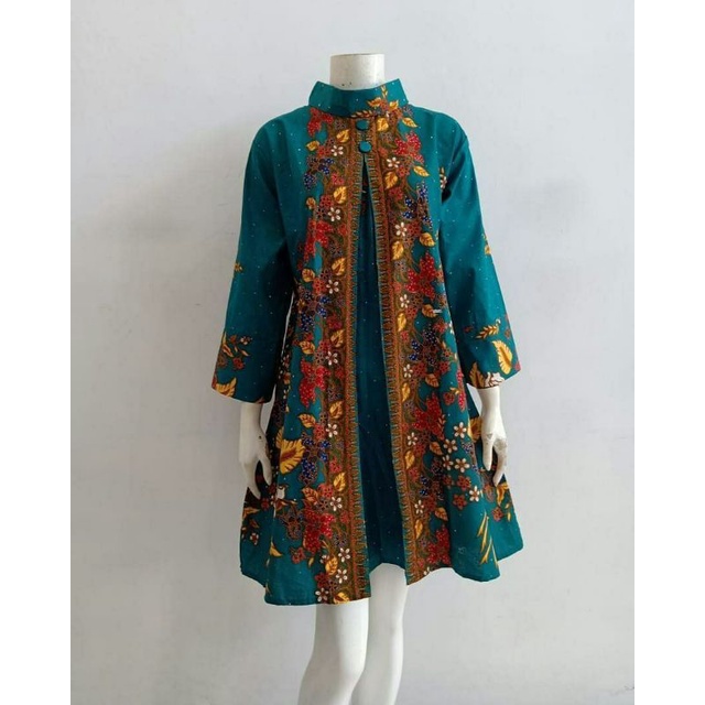 TUNIK BATIK ANTI LUNTUR ALL SIDE LD105