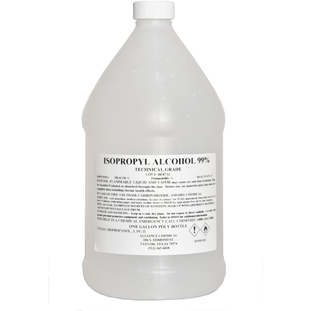 Isopropyl Alcohol 99% / Isopropil Alkohol 99% / IPA - 1 liter