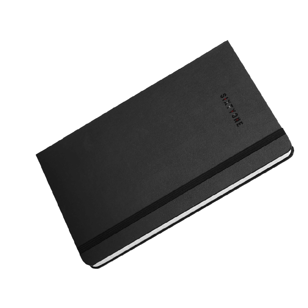 

Premium Leather Notebook Number 61 Clothing.