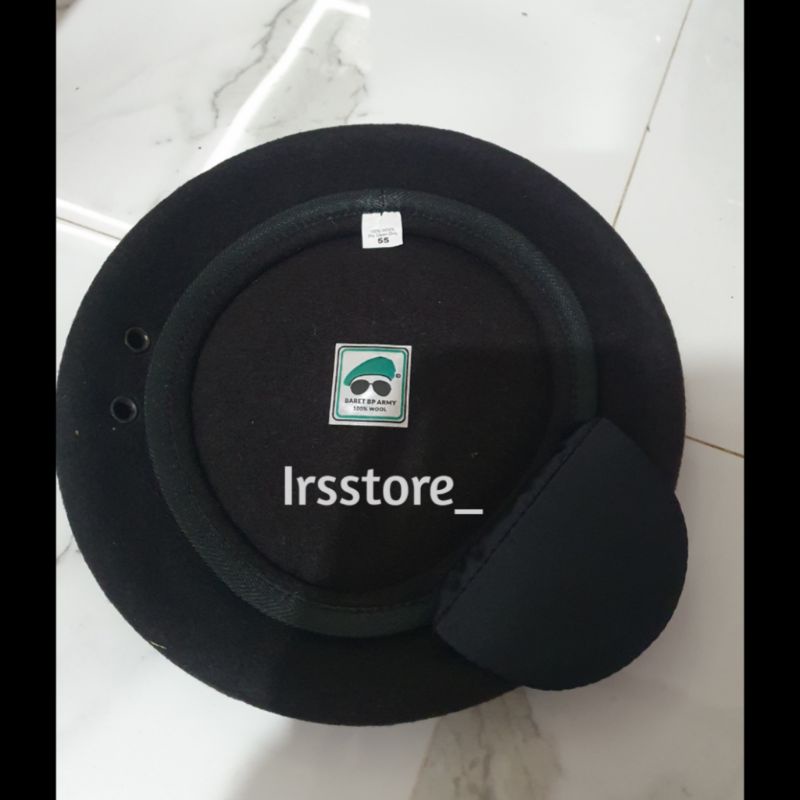 baret kacamata sabhara / baret kacamata sabhara polisi / baret kacamata polri