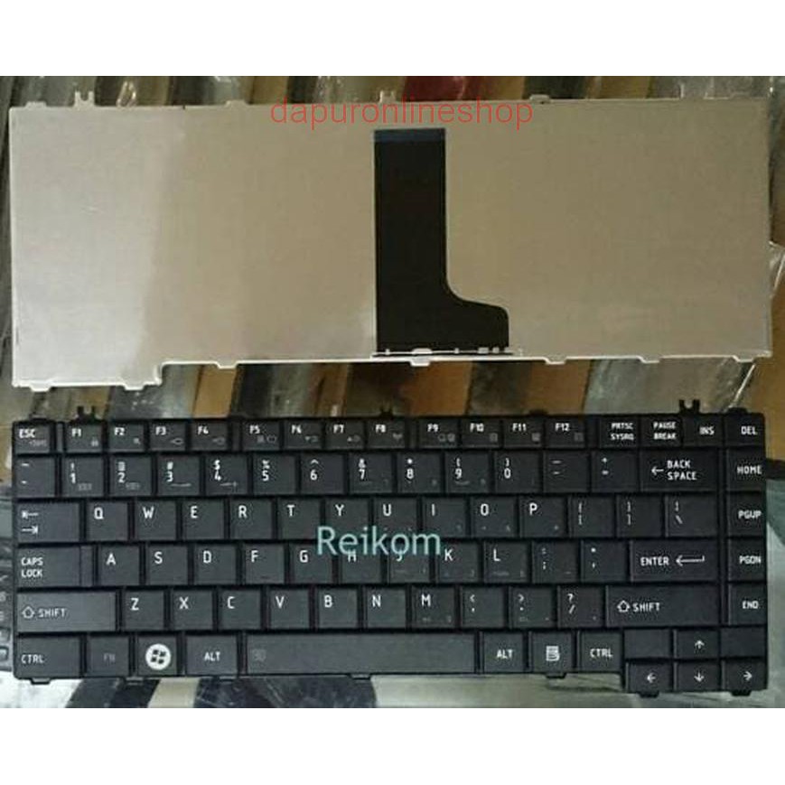 SALE Keyboard Toshiba satellite- Satelite C600- L640- L740- L745 hitam dove ORIGINAL