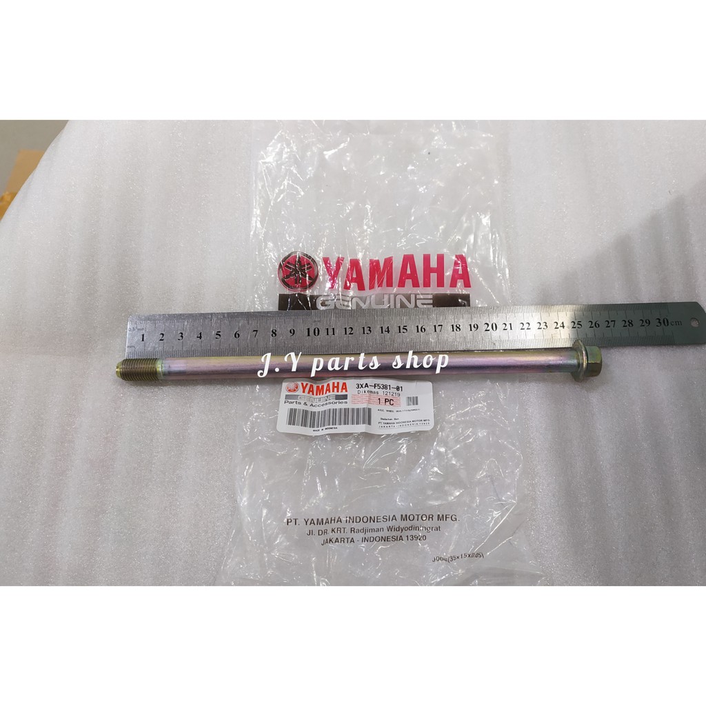 AS RODA BELAKANG JUPITER Z 110 LAMA BURHAN NEW 115 ROBOT Z1 FI INJEKSI ORIGINAL YGP 3XA-F5381-01