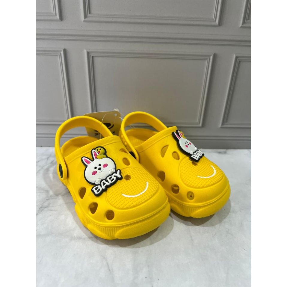 DX-355E-KLC Sandal Baim Anak Perempuan Motif Kelinci Lucu Merek Dulux Size 20-25