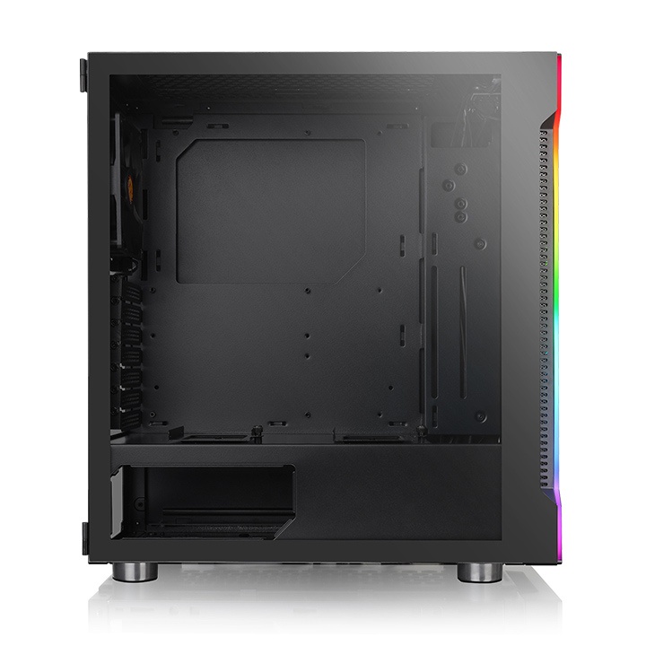 Thermaltake Casing H200 TG RGB ATX Mid Tower Chassis -Black