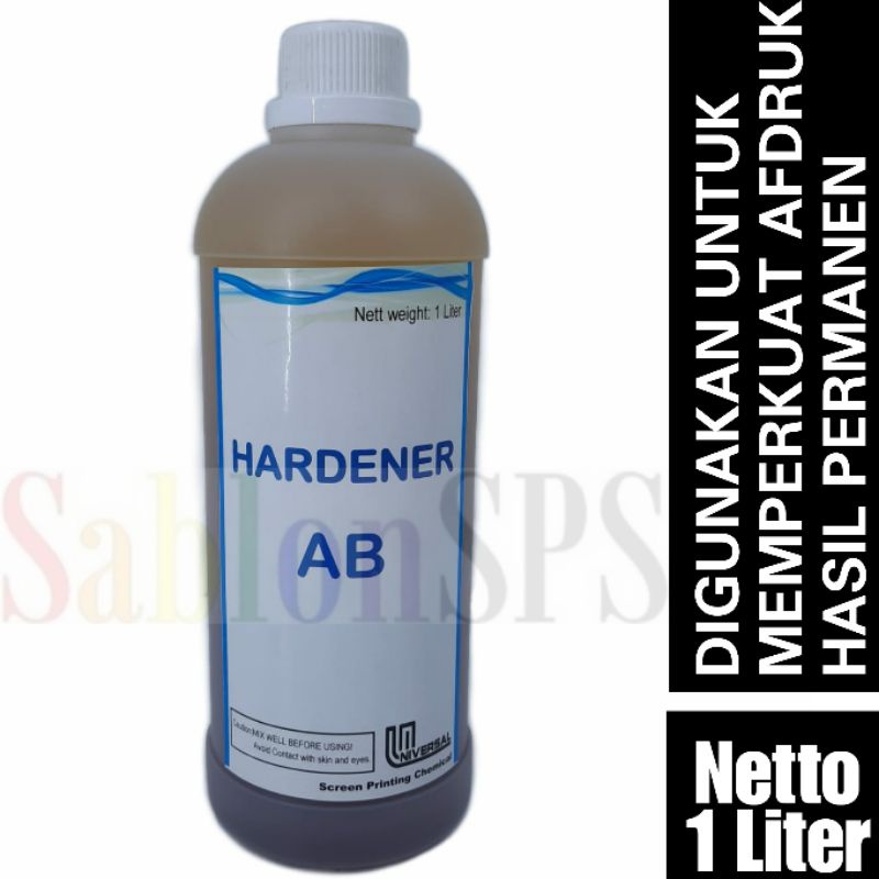 PENGUAT AFDRUK PERMANENT HARDENER AB KUNING 1 LITER