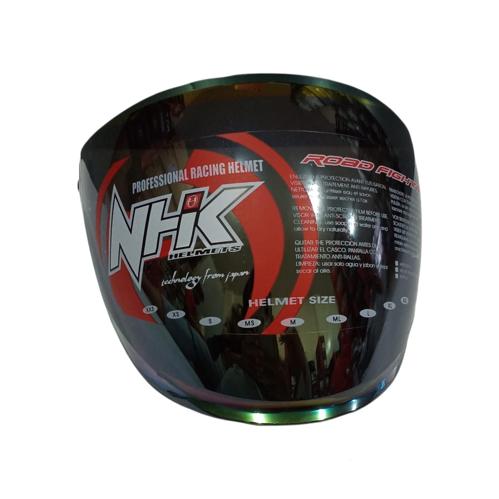 Kaca Visor Rainbow Helm NHK R6 Original