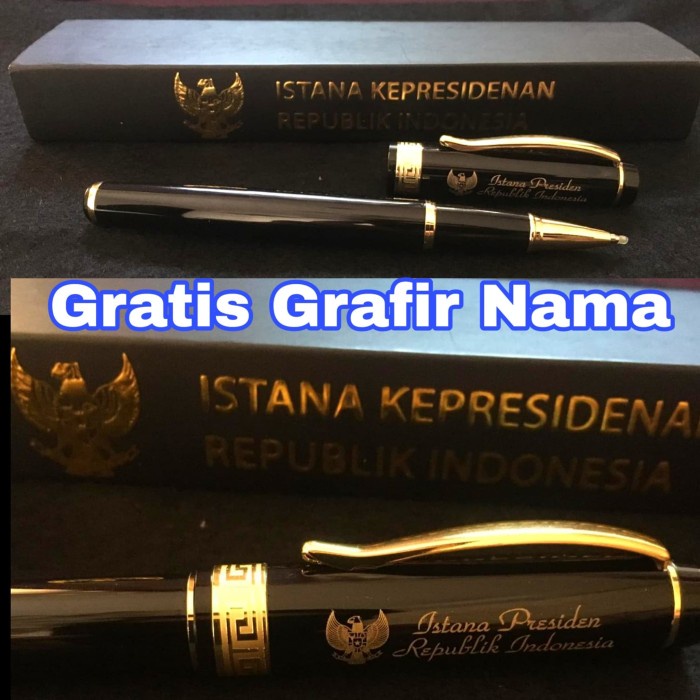 

Pulpen - Pulpen Mewah Logo Istana Gratis Tambah Nama Bukan Parker Montblanc