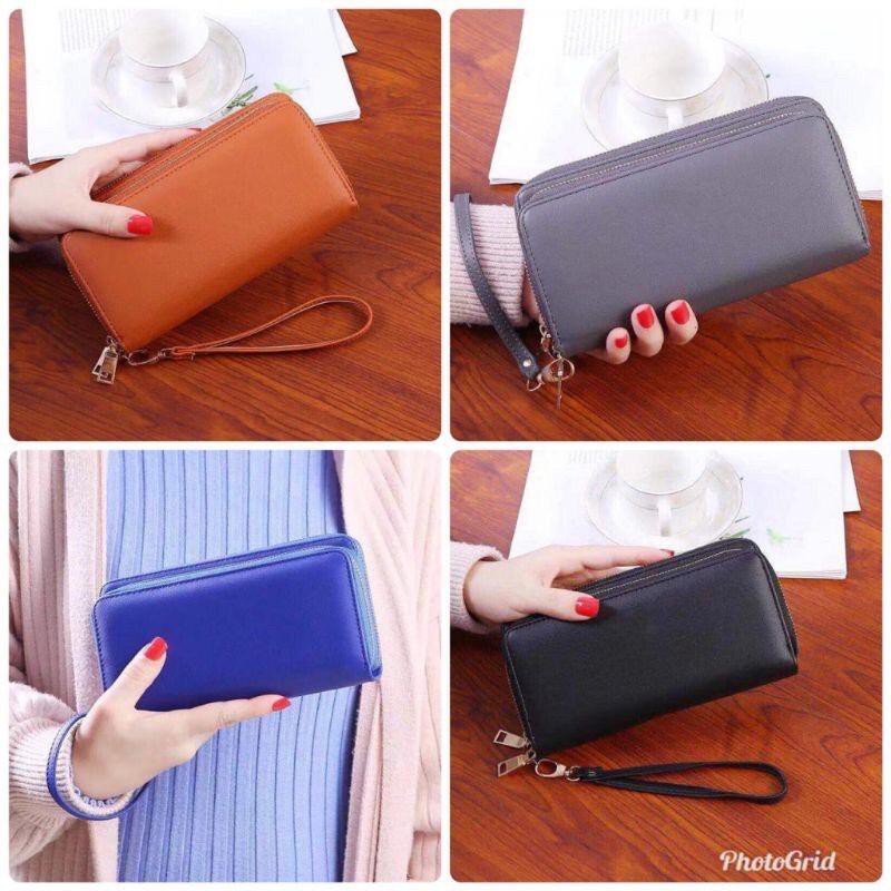 [JUALSEMUA18](22)Dompet wanita double wallet multifungsi