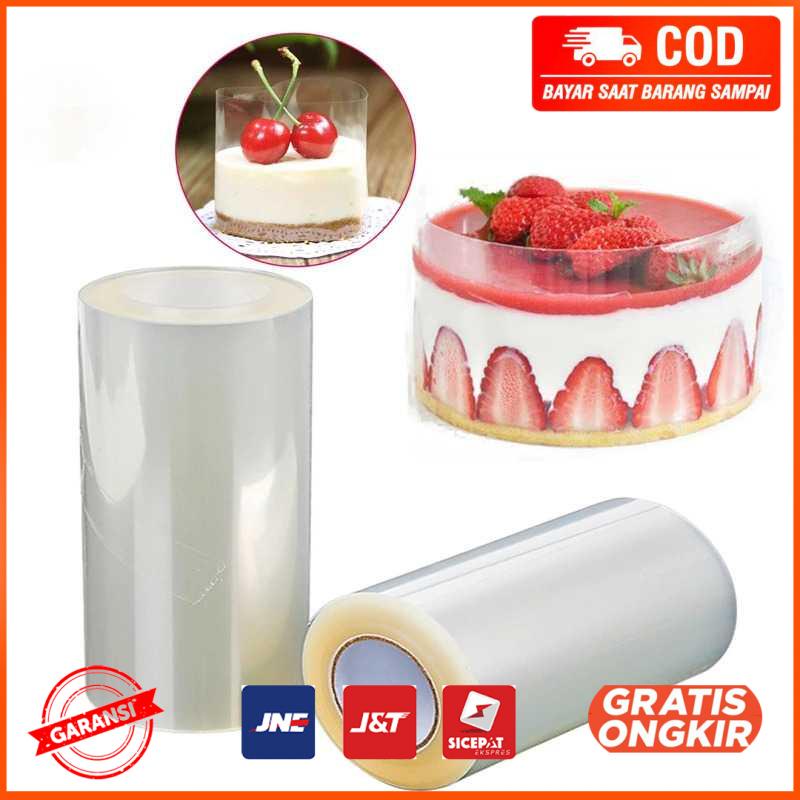 Film Transparant Kue Mousse Cake Surround Collar 15cm 10M MH08