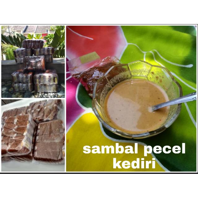 

Sambal pecel khas kediri