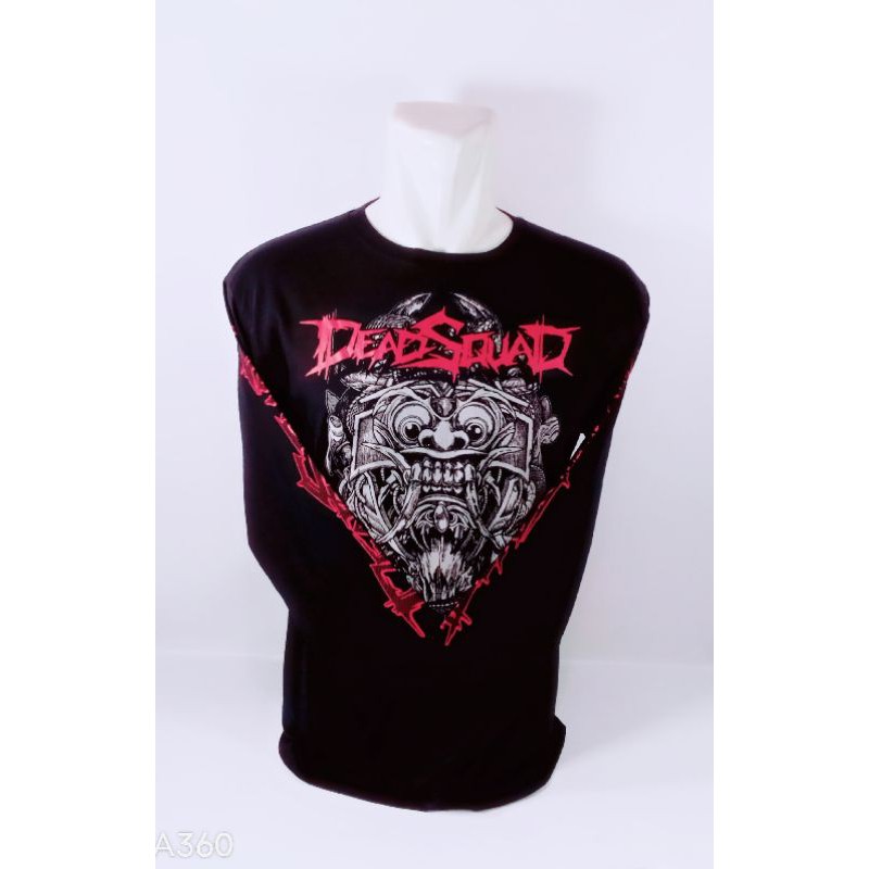 Kaos Dead Squad Lengan Panjang Baju Dead Squad