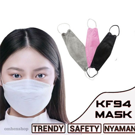 PROMO Masker KF 94 Masker KF94 Masker 4D Masker KF94 KOREA 4ply KF94 Warna HARGA PER PC