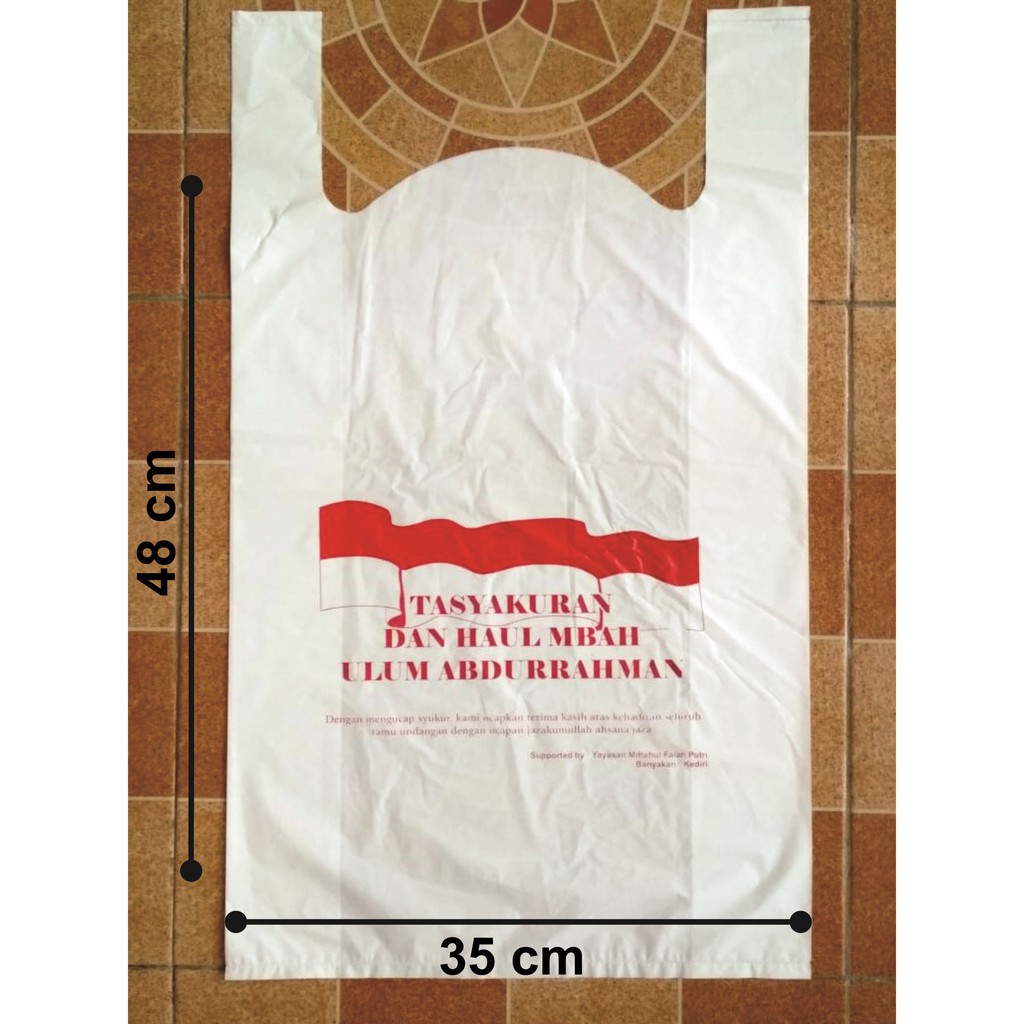 

Sablon Kresek Putih Ukuran 35