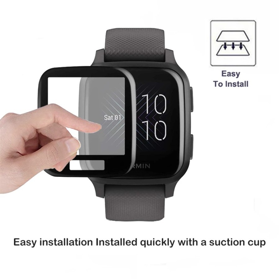 ANTI GORES SCREEN PROTECTOR GARMIN VENU SQ SMART WATCH