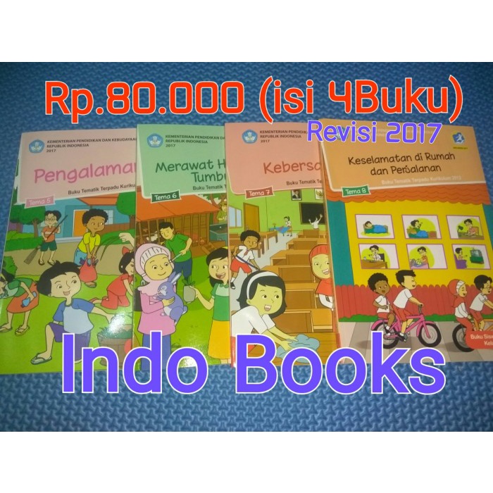

❤BISA COD❤ Paket Tematik SD Kelas 2 Tema 5678, Semester 2 Revisi 2017, K13