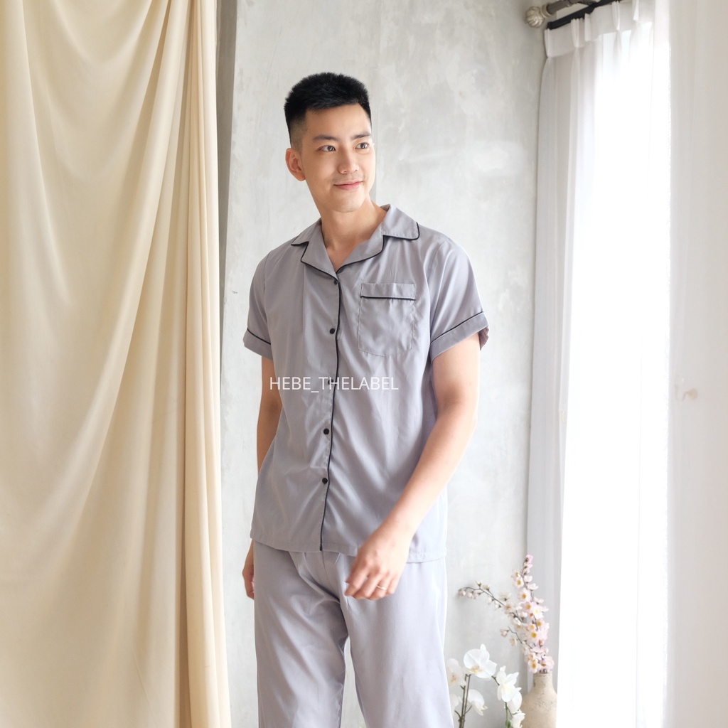 Couple Pajamas - Atasan Celana Baju Tidur Setelan