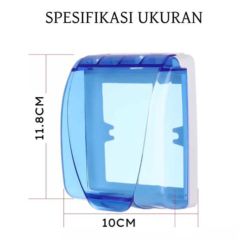 TUTUP PENGAMAN STOP KONTAK / COVER PENGAMAN COLOKAN LISTRIK / PENUTUP DAN PENGAMAN COLOKAN LISTRIK WATERPROOF